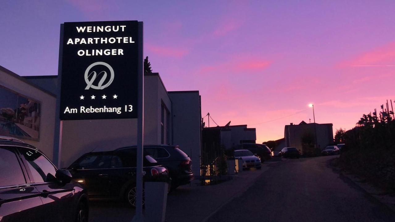 Weingut-Aparthotel Olinger Mehring  Bagian luar foto