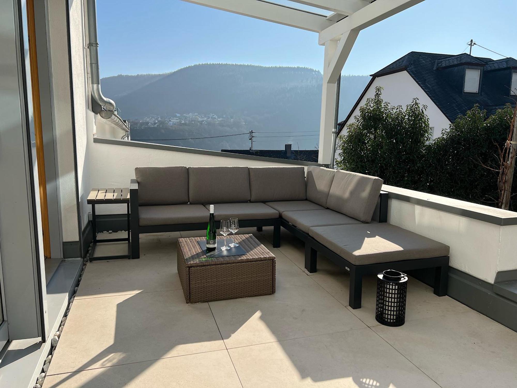 Weingut-Aparthotel Olinger Mehring  Ruang foto