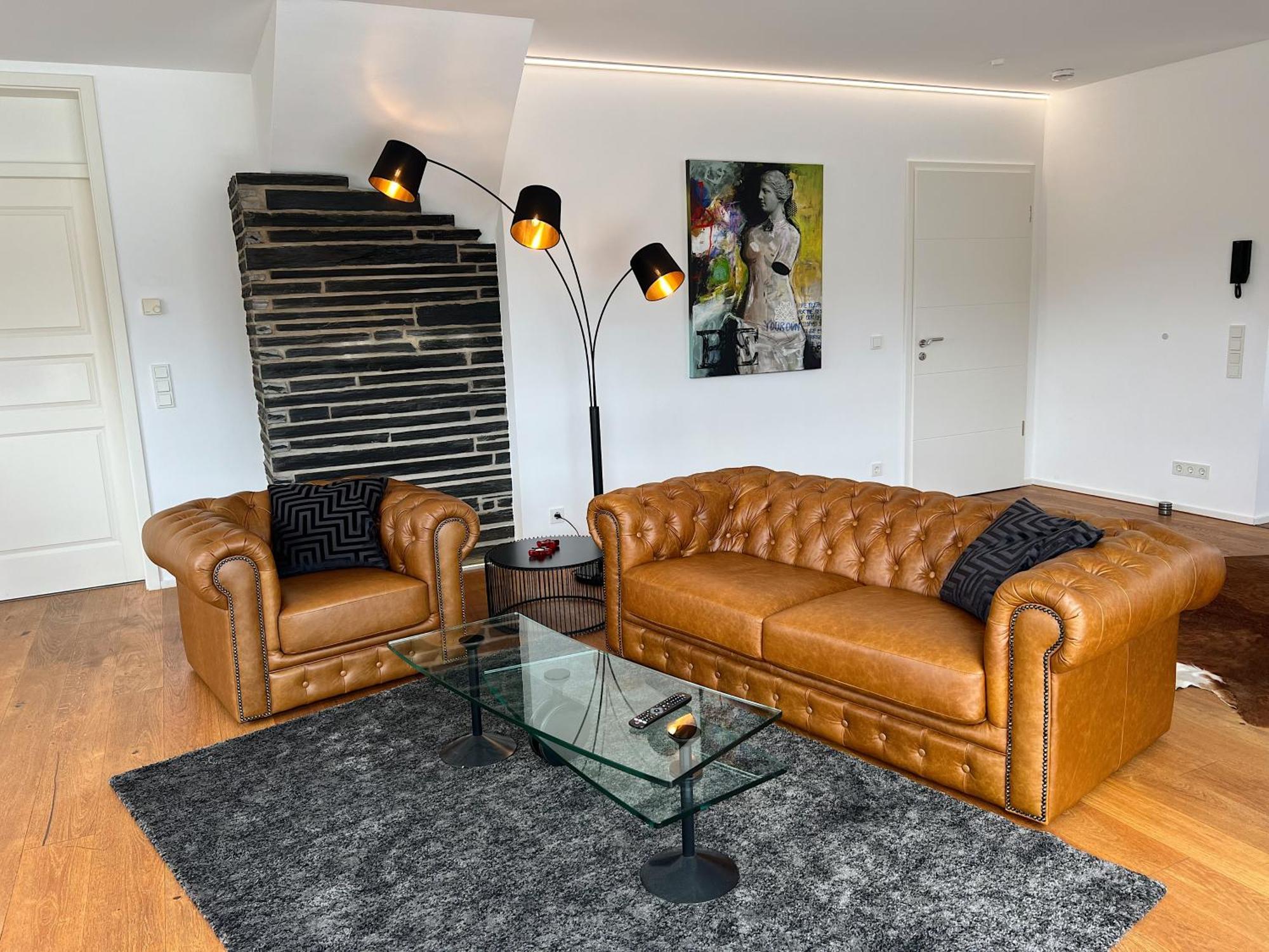 Weingut-Aparthotel Olinger Mehring  Ruang foto